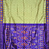 Cream Patola Silk Saree