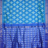 Blue Patola Silk Saree
