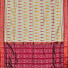 Cream Patola Silk Saree