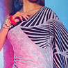 Printed Crepe Saree