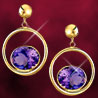 Amethyst Earring
