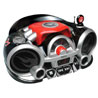 Hot Wheels Rock N' Race Boombox