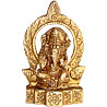 Adorned Ganesha with Back Drop